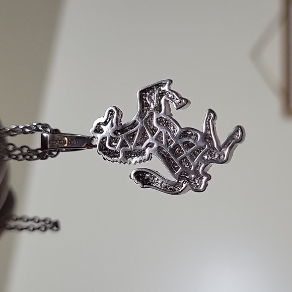 Swarovski Silver Horse Pendant - Picture 7 of 10